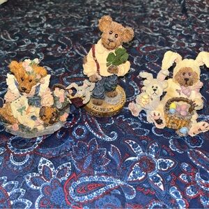 Boyds‎ bears & friands vintage collectibles Easter figure lot of 3